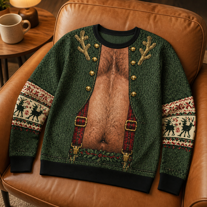 Custom Christmas Sweatshirt, Holiday Birthday Gift • Jolly Belly - Personalized Sweatshirt - Christmas Gift For Hims mockup-product-6a94e73d77c72ade148c9cf0.png