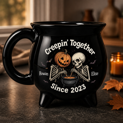 Creepin' Together – Personalized Halloween Black Ceramic Witch Mug – Halloween Spooky Gift for Couples mockup-product-6a9545da13ba929a558b3d77.png