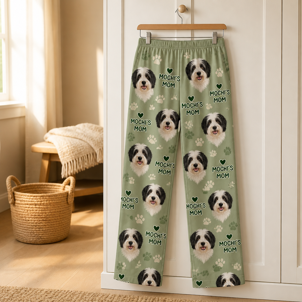 Mochi's Mom – Personalized Photo Pyjamas – Birthday Gift mockup-product-6a98dae6c44b9a8b91e7b55b.png