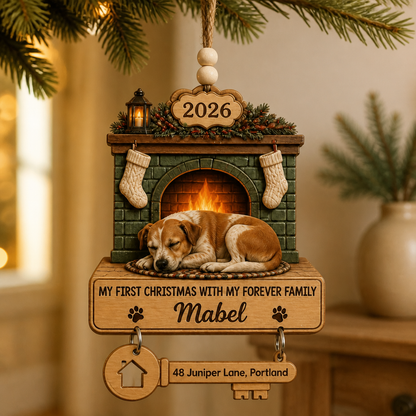 My First Christmas with My Forever Family – Personalized Photo Personalized 3D Ornament – Christmas Gift mockup-product-6a98daf825920d94b7eca2e9.png
