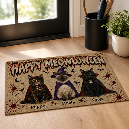 Happy Meowloween – Personalized Photo Doormat – Halloween Gift mockup-product-6a98f0087c480be45fa7be4d.png