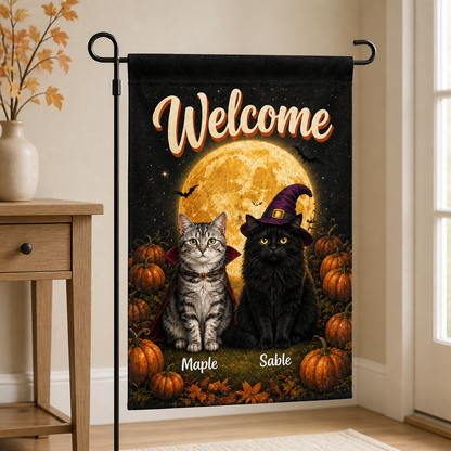 Welcome – Personalized Photo Flag – Halloween Gift mockup-product-6a98f04a2c12eed8581dc9cb.png
