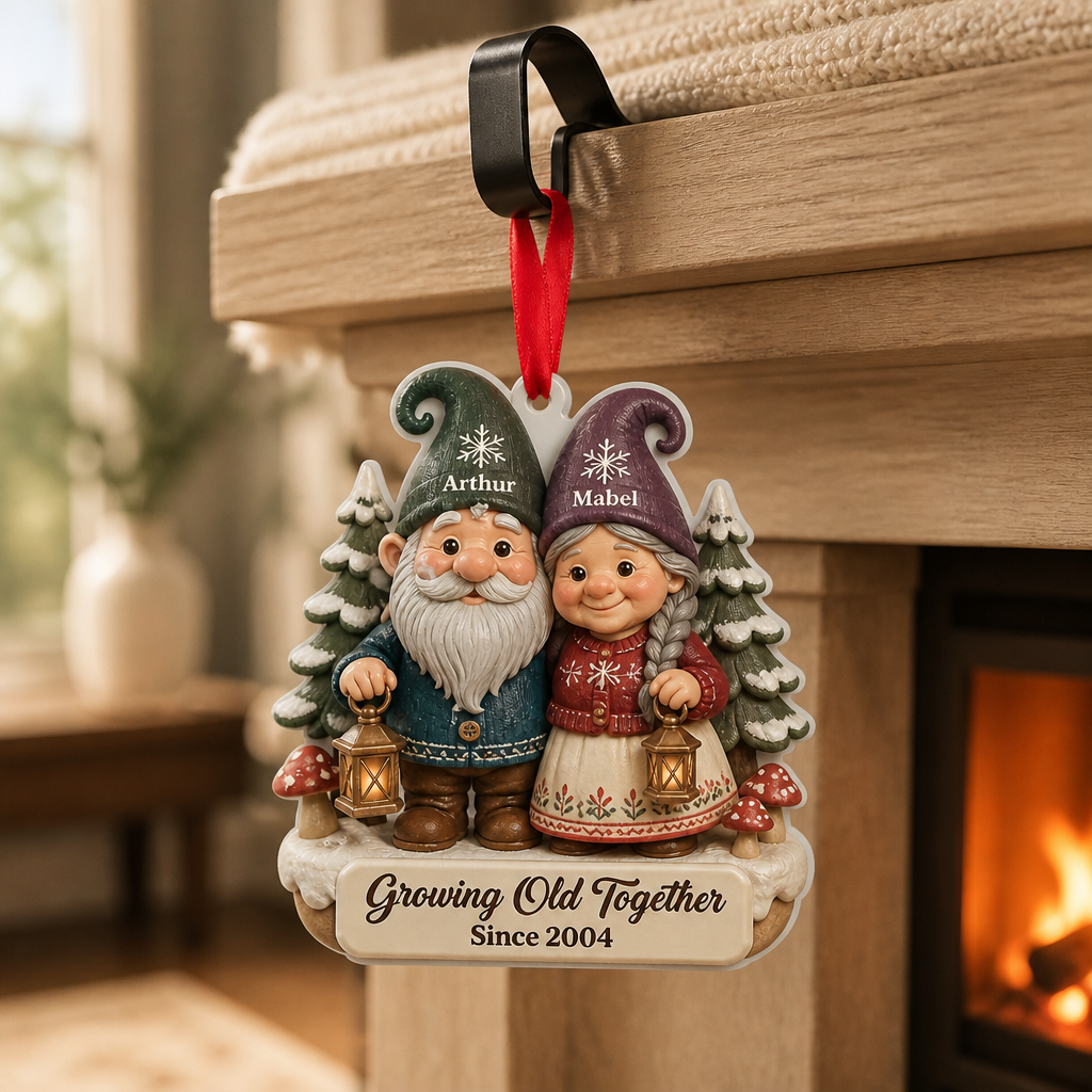 Growing Old Together Personalized 3D Gnome Couple Ornament – Custom Names & Year Christmas Keepsake, Sweet Anniversary Gift for Husband & Wife mockup-product-6a991b599b3d9a707ba5ef1e.png