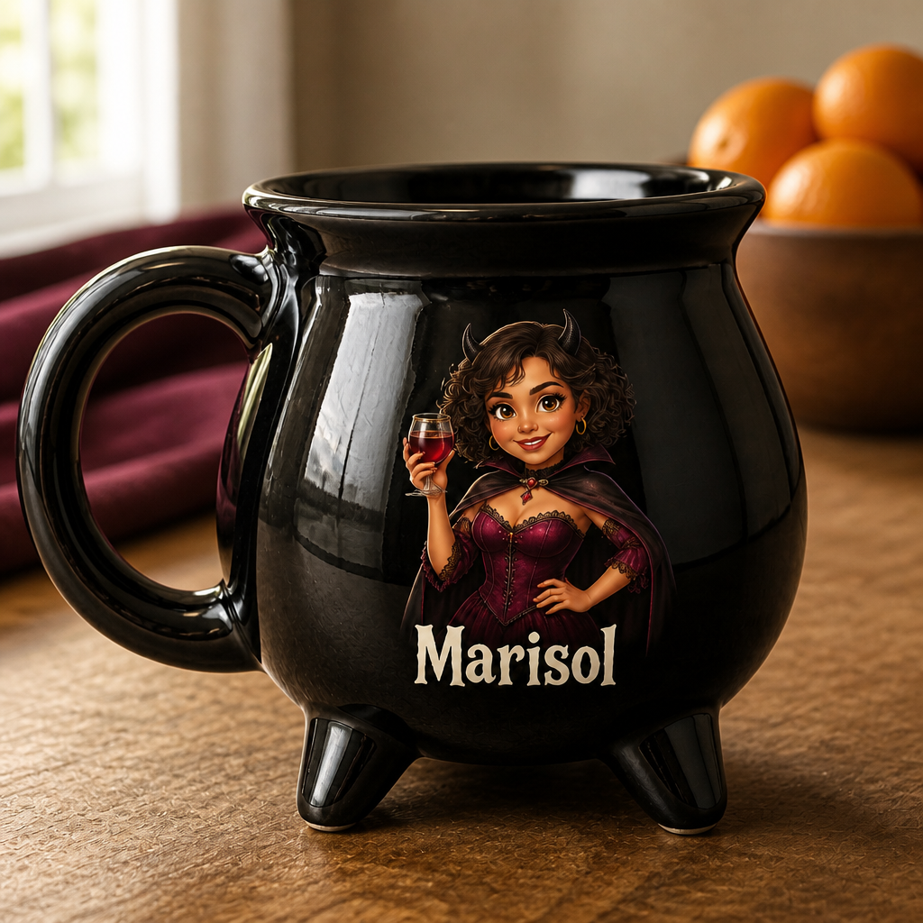 Little Devil Personalized Black Ceramic Witch Mug – Custom Photo Halloween Coffee Mug for Her, Cute Spooky Gift for Wife, Girlfriend, Sister or Best Friend mockup-product-6a991b90c7f3aecd28e2ad1c.png