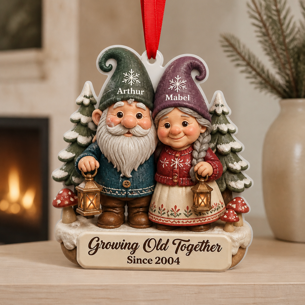 Growing Old Together Personalized 3D Gnome Couple Ornament – Custom Names & Year Christmas Keepsake, Sweet Anniversary Gift for Husband & Wife mockup-product-6a991da7c7f3aecd28e2ad21.png