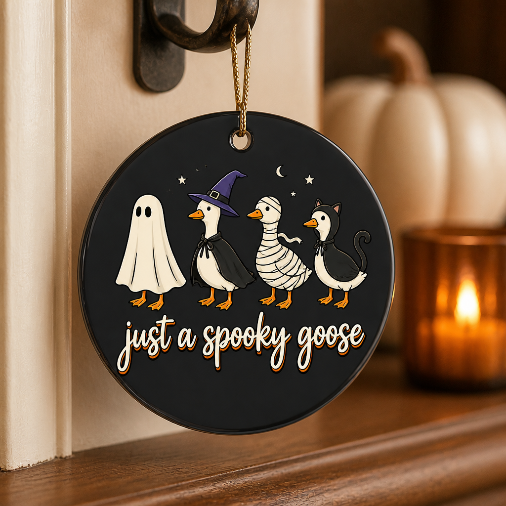 Just A Spooky Goose – Vintage Ornament – Funny Halloween Gift mockup-product-6a99364723908f3da0ecc69a.png