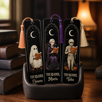 The Reader – Personalized Acrylic Bookmark – Halloween Gift mockup-product-6a9a35b1783ef05416248fa7.png