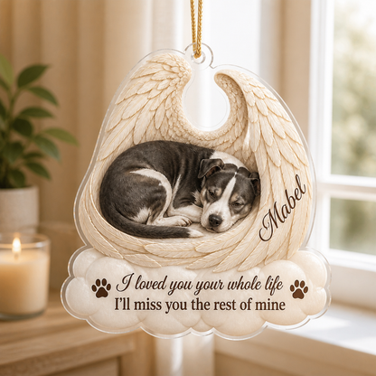 I loved you your whole life – Personalized Photo Personalized 3D Ornament – Dog Lover Gift mockup-product-6a9a6e10d258945ccc561518.png