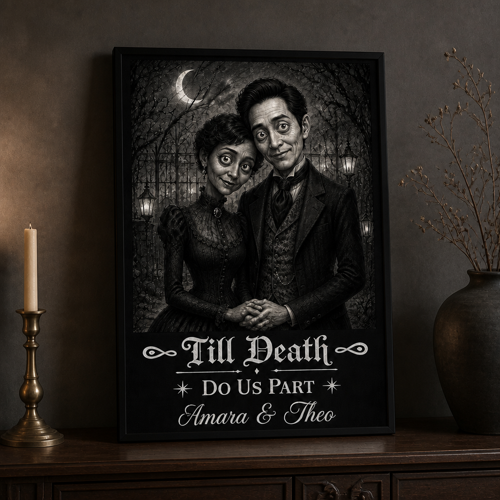 Till Death Do Us Part – Personalized Photo Canvas – HalloweenWedding Gift For Couple mockup-product-6a9b818902af23c848c98bef.png
