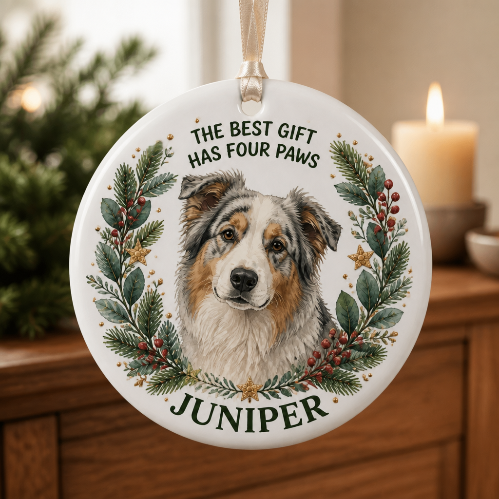 The Best Gift Has Four Paws – Personalized Photo Ornament – Christmas Gift mockup-product-6a9b85f3de264dde2ce90ef5.png