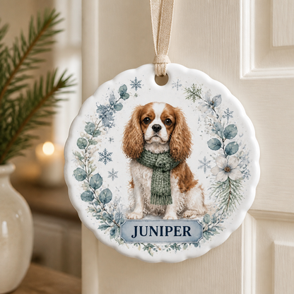 Winter Wreath Pet Portrait Ornament – Custom from Your Photo mockup-product-6a9b85fd9e39e378918440aa.png