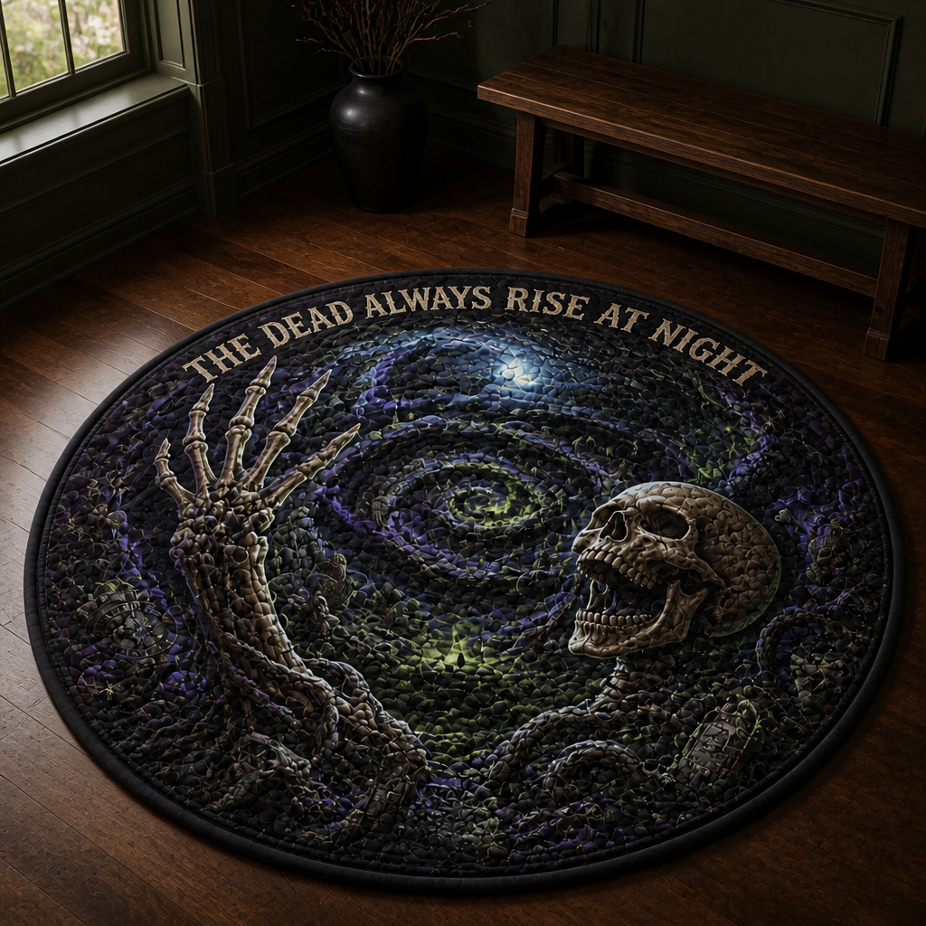 The Dead Always Rise at Night – Personalized Quilted Carpet – Halloween Gift For Family, Friends mockup-product-6a9c3a1eb4f0986a8f8bec8a.png