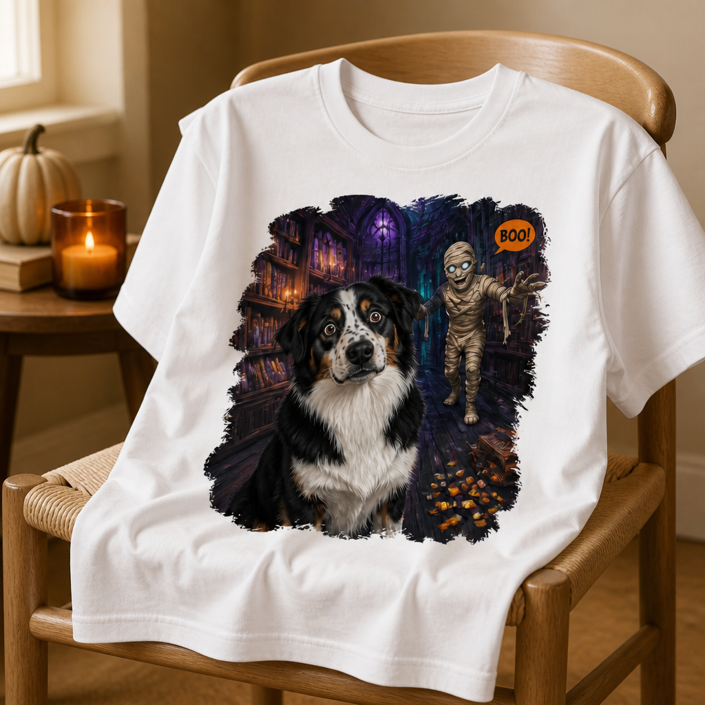 Boo! – Personalized Photo T-shirt – Halloween Gift mockup-product-6a9e2fd9d619c183f2bd42ab.png