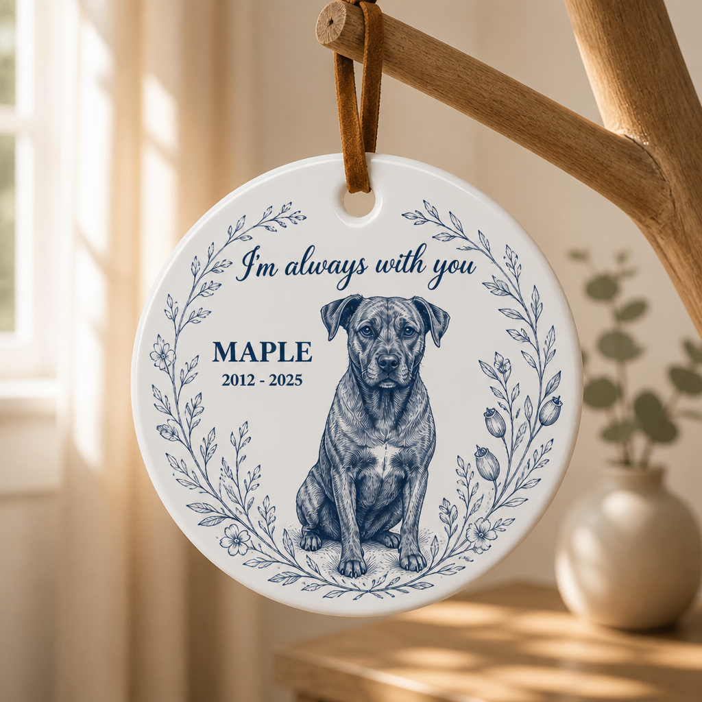 I’m always with you – Personalized Photo Ornament – Christmas Gift mockup-product-6a9e30257b8fba86072aa62b.png