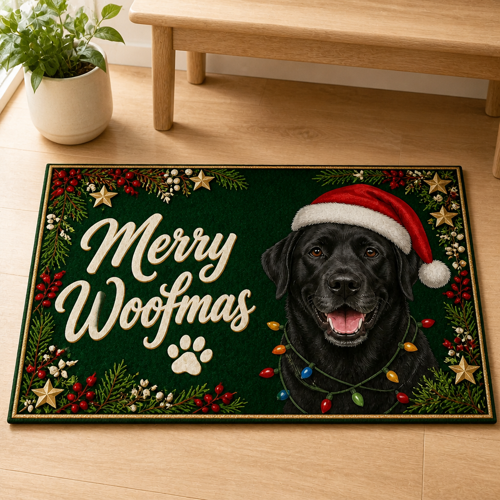 Merry Woofmas – Personalized Photo Doormat – Christmas Gift mockup-product-6ab09e1b4088d19bae0d03c7.png