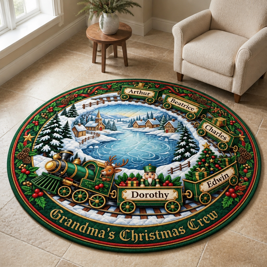 Grandma's Christmas Crew – Personalized Quilted Carpet – Christmas Gift mockup-product-6ab09f0febeb7de2efe8e3b2.png