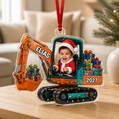Little Digger Ornament – Custom Photo Face, Name & Year mockup-product-6ab23b3177c77bf676d66790.png