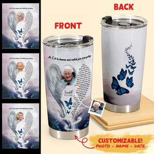 Angel Wings As I Sit In Heaven - Personalized Photo Tumbler - Gift For Memorial mockup2_1079ec26-85e8-41cb-83a1-ea0bf889fd97.png