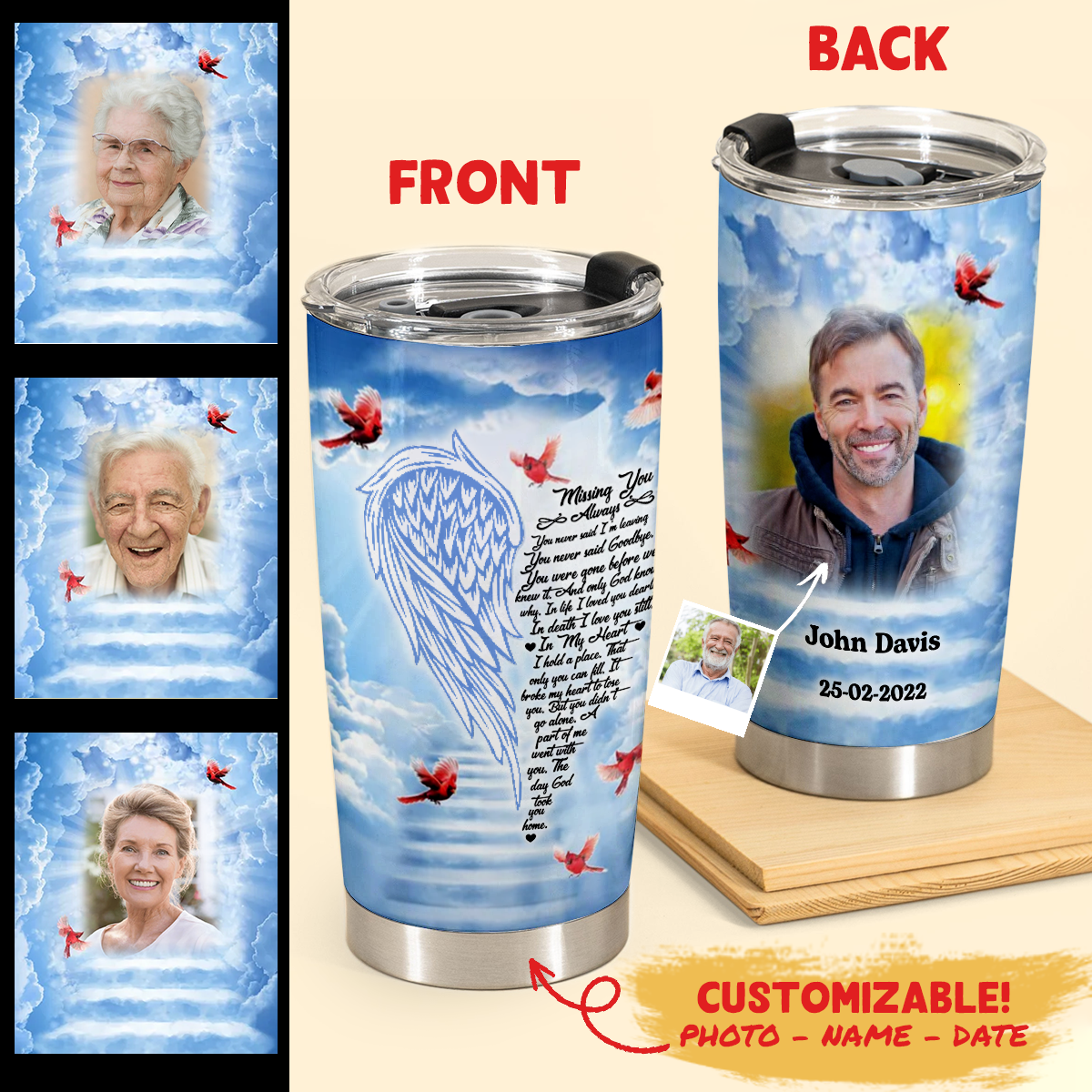 Missing You Always Cardinal Personalized Photo Tumbler Memorial mockup2_56bd35dd-a766-476f-a249-6c6a39186933.png