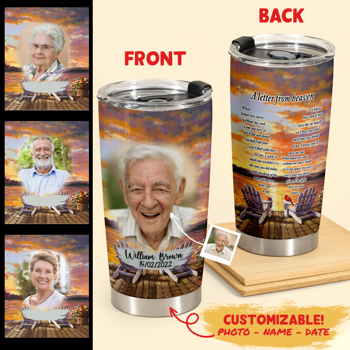 Memorial Gift - A Letter From Heaven Cardinal Bird - Personalized Insulated Tumbler mockup2copy_537384f6-d324-43bc-b436-62e771301fa2.png