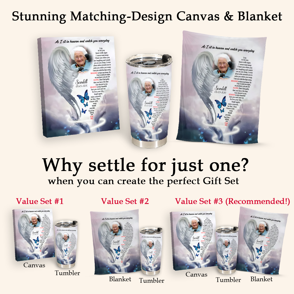 Angel Wings As I Sit In Heaven - Personalized Photo Tumbler - Gift For Memorial mockup3_e222a770-c7a9-4ae6-90f3-8daf7d51ee27.png