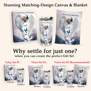 Angel Wings As I Sit In Heaven - Personalized Photo Tumbler - Gift For Memorial mockup3_e222a770-c7a9-4ae6-90f3-8daf7d51ee27.png