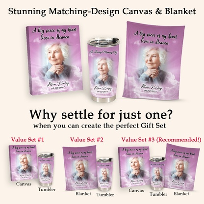 Best Memorial Gifts - A Big Piece Of My Heart - Personalized Water Tumbler mockup3copy_64984d9b-3db5-4798-b597-cb3fb4efa8c7.png