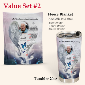 Angel Wings As I Sit In Heaven - Personalized Photo Tumbler - Gift For Memorial mockup5_54ae65be-df6f-4c57-995c-4a952ab64b4d.png