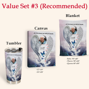 Angel Wings As I Sit In Heaven - Personalized Photo Tumbler - Gift For Memorial mockup6_58a407ba-aa55-455d-a072-5f43d70efd67.png