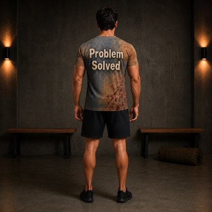 Problem Solved - Personalized T-Shirt - All over printed - Gift For Hims