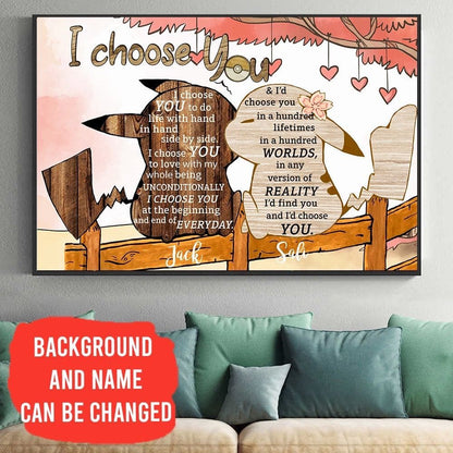 I Choose You Cute Personalized Canvas Gift For Couple photo_2022-02-07_14-31-25_a64ec90c-15c2-4e2e-a575-c8db91720c85.jpg