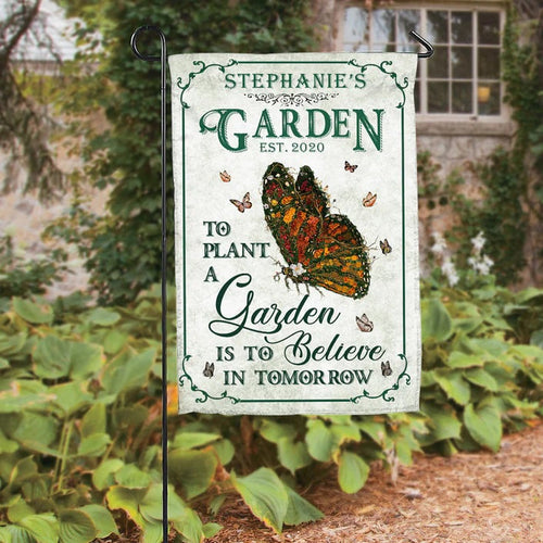 Garden Floral Art And Into The Garden I Go - Personalized Flag - Gardening photo_2022-06-23_10-35-22.jpg
