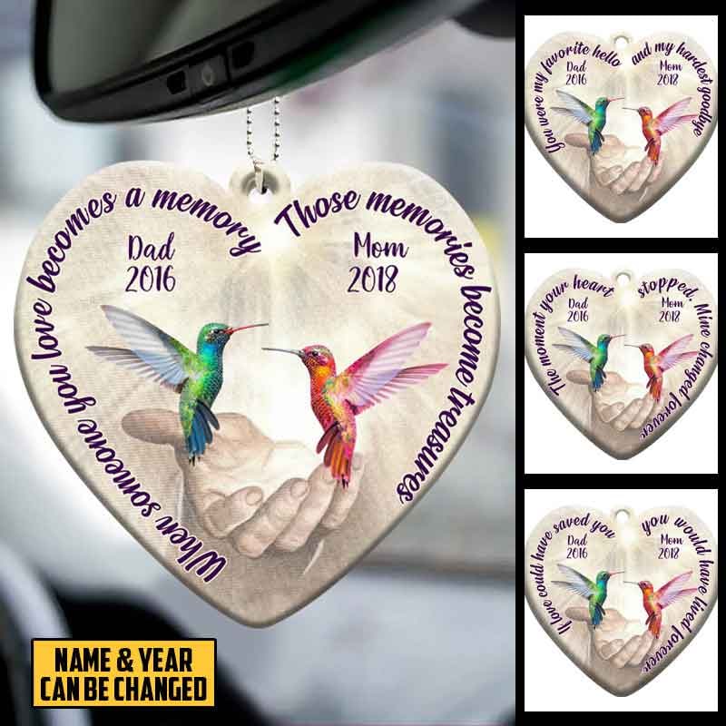 Hummingbird The Moment Your Heart Stopped Mine Changed Forever Personalized Ornament - Memorial photo_2022-09-13_11-27-19_3a1feb38-3d0f-41d0-9f91-91c2bb36f597.jpg
