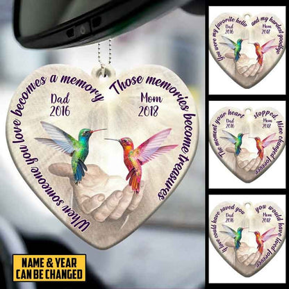 Hummingbird The Moment Your Heart Stopped Mine Changed Forever Personalized Ornament - Memorial photo_2022-09-13_11-27-19_3a1feb38-3d0f-41d0-9f91-91c2bb36f597.jpg