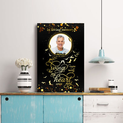 My Heart Was Not Ready Personalized Photo Tumbler Memorial photo_2023-03-03_13-59-59.jpg