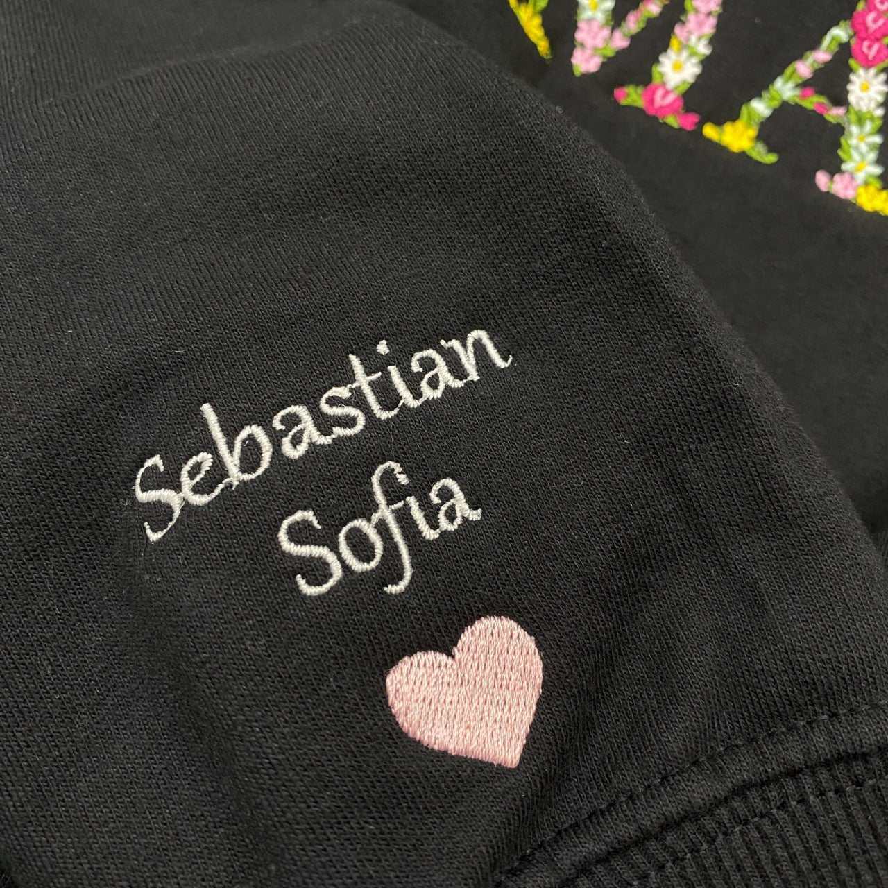 Colorful Flower Mama - Personalized Embroidered Apparel - Gift For Mother photo_2024-02-29_09-47-47_e12b2ea6-fe6d-4739-9e03-94041aa78e04.jpg?v=1742187634