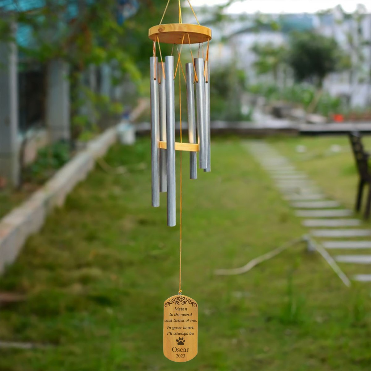 Listen To The Wind Pet Memorial Wind Chime Gift, Dog Loss Memorial Gift, Cat Remembrance Sympathy Gift, Pet Loss Gifts photo_2024-03-30_11-36-45_67e74b4e-47cf-4a64-8408-80d0d2cc106e.jpg