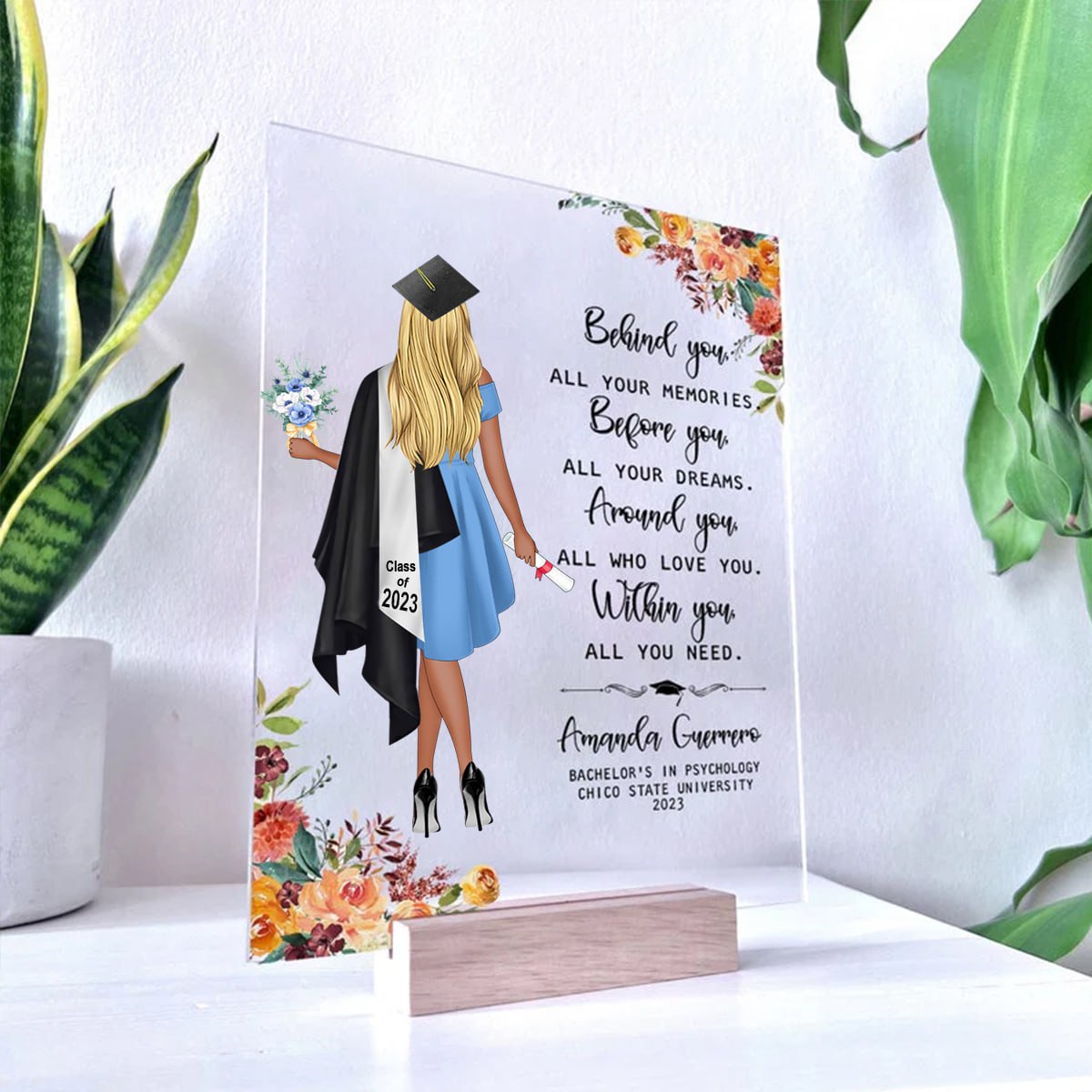 Personalized Graduation Acrylic Plaque, Graduation Gifts, 2025 Graduation Gift, College Graduation Gift, Graduation Gift For Her, Senior Gifts photo_2024-07-17_14-51-06.jpg
