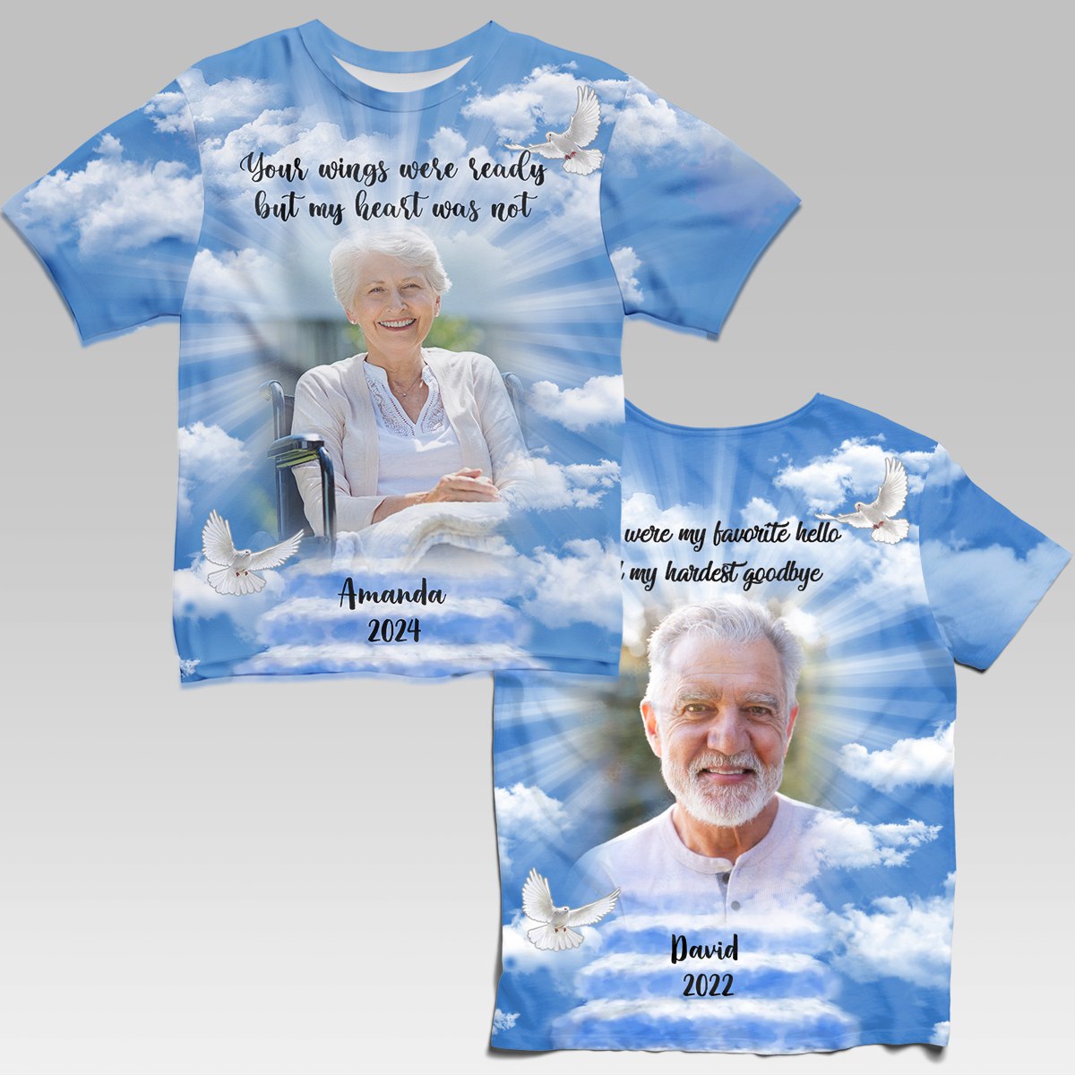 Loving Memories Personalized Photo 3D All Over Print Shirt Memorial photo_2024-07-26_15-53-28.jpg