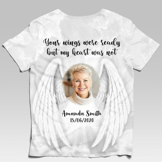 White Angel Wings Personalized Photo 3D All Over Print Shirt Memorial photo_2024-07-26_16-02-35.jpg