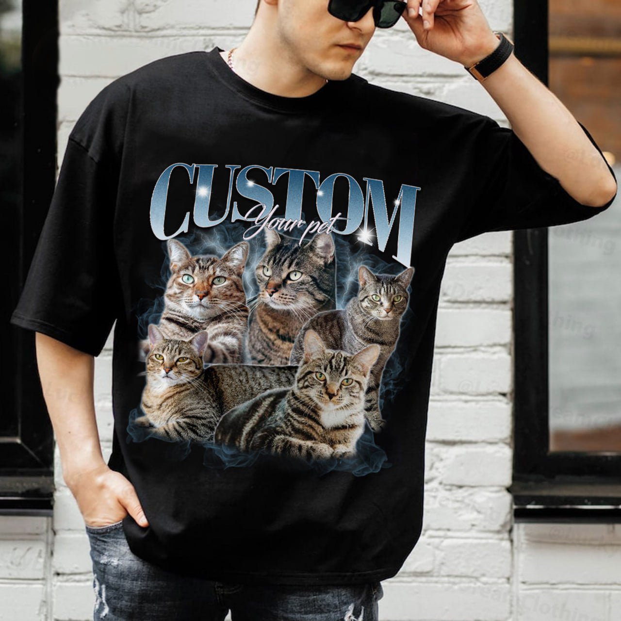 Custom Cat Bootleg Shirt, Custom Cat Shirt, Personalized Cat Bootleg Shirt, Custom Cat's Version, Cat Shirt photo_2024-07-31_15-10-12.jpg