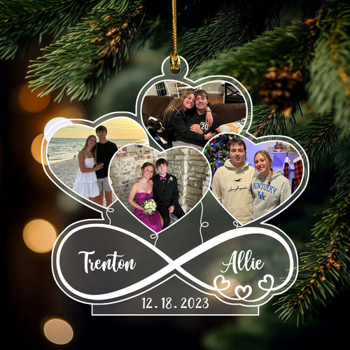 Infinity Love Heart Balloons Custom Photo - Personalized Shape Ornament - Gift For Couple photo_2024-10-18_16-35-19.jpg