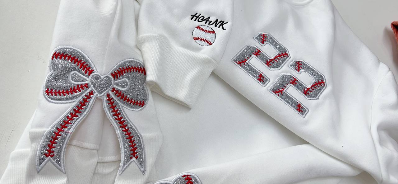 Personalized Baseball Side Bow Applique Side Bow Machine Embroidery Sweatshirt, Baseball Embroidered Sweatshirt, Gift For Baseball Mom photo_2024-11-13_15-19-58.jpg