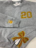 Personalized Softball Side Bow Applique Side Bow Machine Embroidery Sweatshirt, Softball Embroidered Sweatshirt, Gift For Softball Mom photo_2024-11-13_16-14-05.jpg