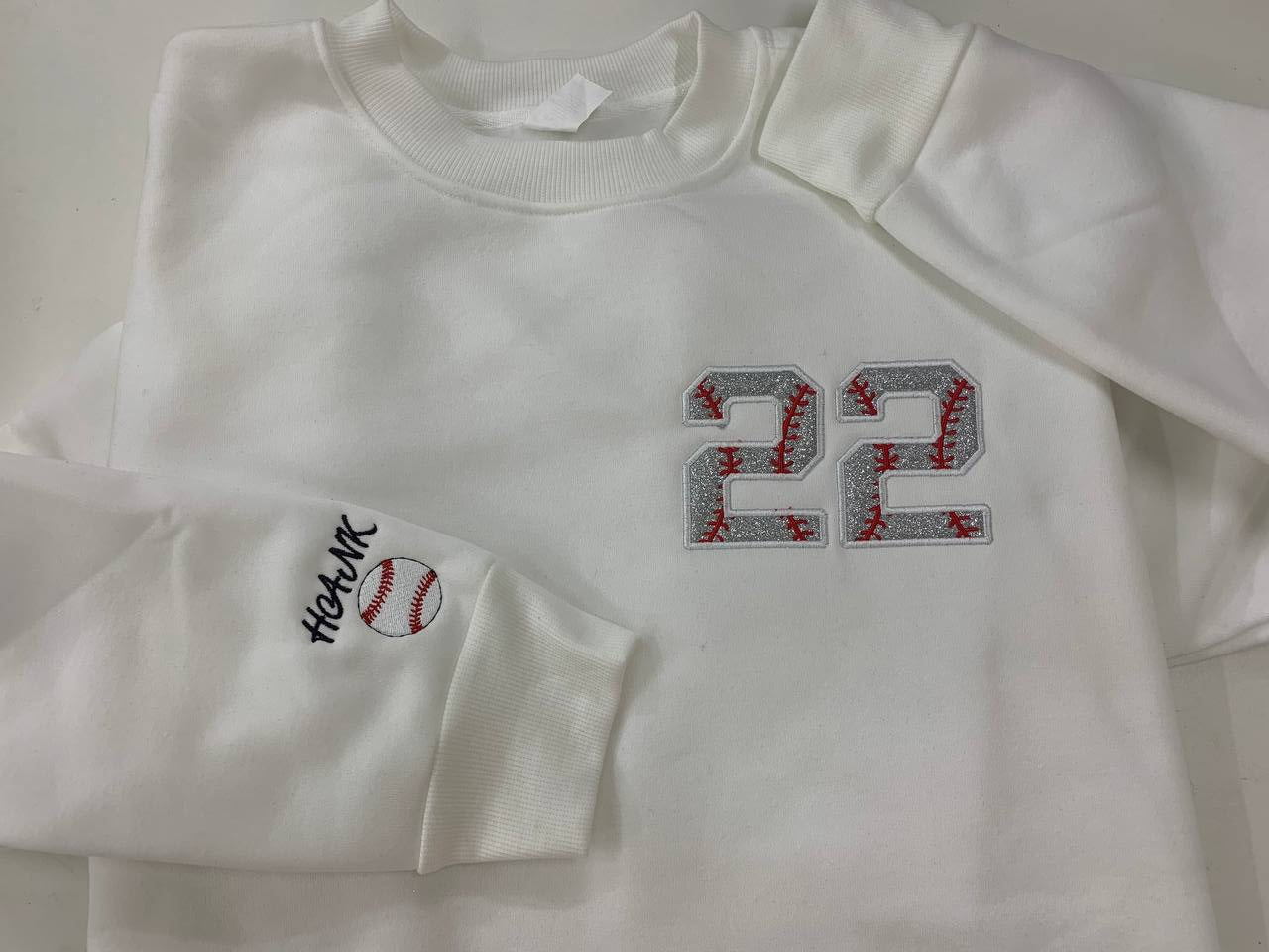 Personalized Bundle Sport Side Bow Applique Side Bow Machine Embroidery Sweatshirt, Baseball Embroidered Sweatshirt, Volleyball/Football/Soccer/Softball Embroidered Sweatshirt photo_2024-11-13_16-45-16.jpg