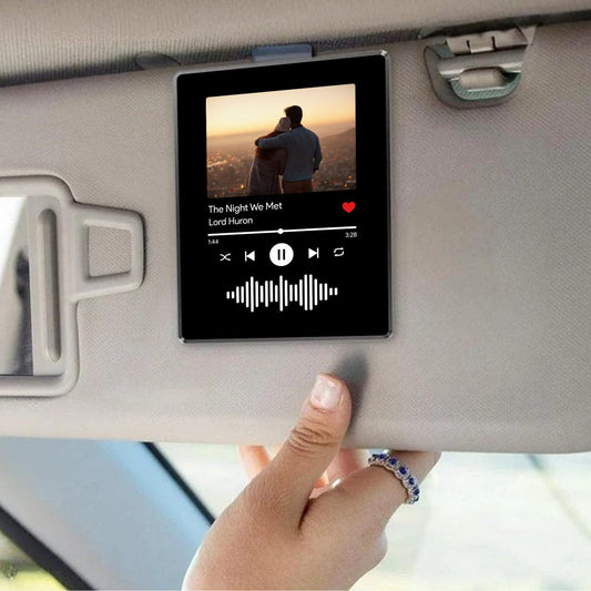 Custom Visor Clip your photo & music favorite song, Personalized Photo Car Visor Clip, Picture Car Visor Clip, Car Accessories, Custom Couple Photo Car Decorations, Car Charms photo_2025-01-23_14-39-01.jpg