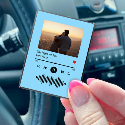 Custom Visor Clip your photo & music favorite song, Personalized Photo Car Visor Clip, Picture Car Visor Clip, Car Accessories, Custom Couple Photo Car Decorations, Car Charms photo_2025-01-23_15-04-54.jpg