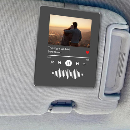 Custom Visor Clip your photo & music favorite song, Personalized Photo Car Visor Clip, Picture Car Visor Clip, Car Accessories, Custom Couple Photo Car Decorations, Car Charms photo_2025-01-23_15-04-55_2.jpg