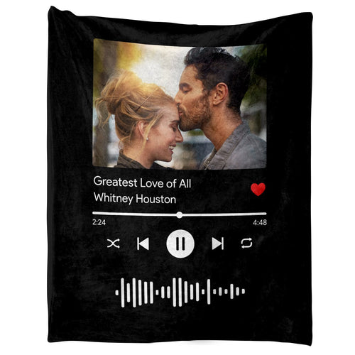 Custom Blanket your photo & music favorite song, Personalized Photo Blanket, Picture Blanket, Minky Blanket Wedding Gift, Couples Gift photo_2025-02-18_10-05-17.jpg