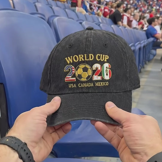 2026 World Cup Hat Vintage Style Adjustable Cotton Cap Usa Canada Mexico Soccer Fan Dad Hat 074df2dd-e34b-4a1f-a90f-ff91897e9905-CRL1776935496583508.mp4